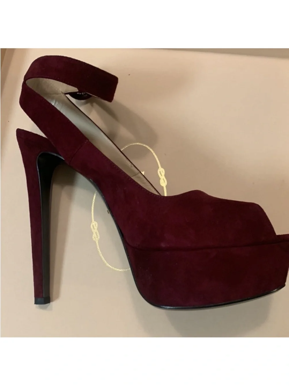 Prada platform peep-toe heels NWT - Picture 1 of 7